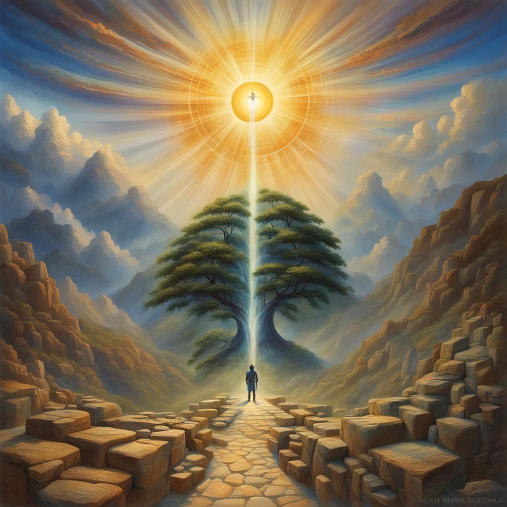 Abstract Visualization of Enlightenment and Ascension