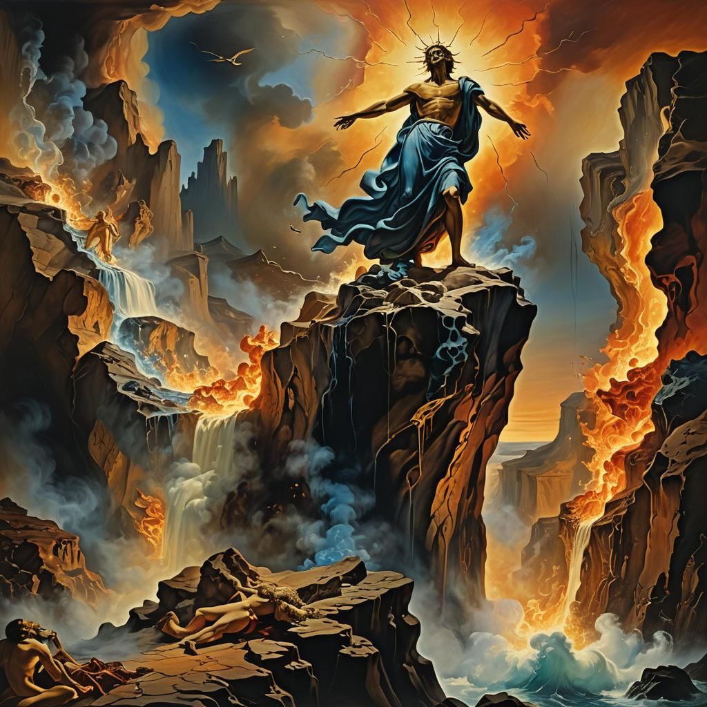 Gods Falling into a Sea of Flames: Surrealism