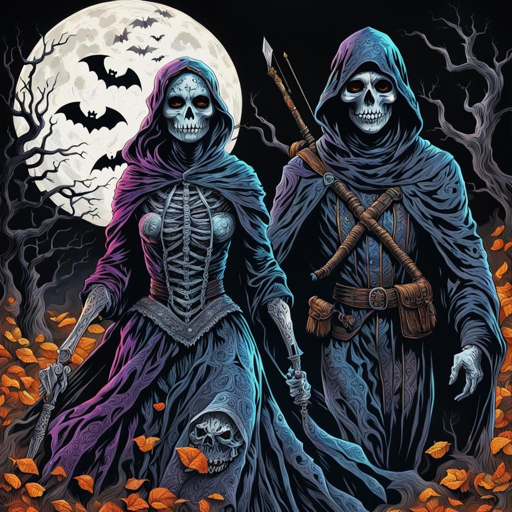 The Ghost Woman And The Hunter XX