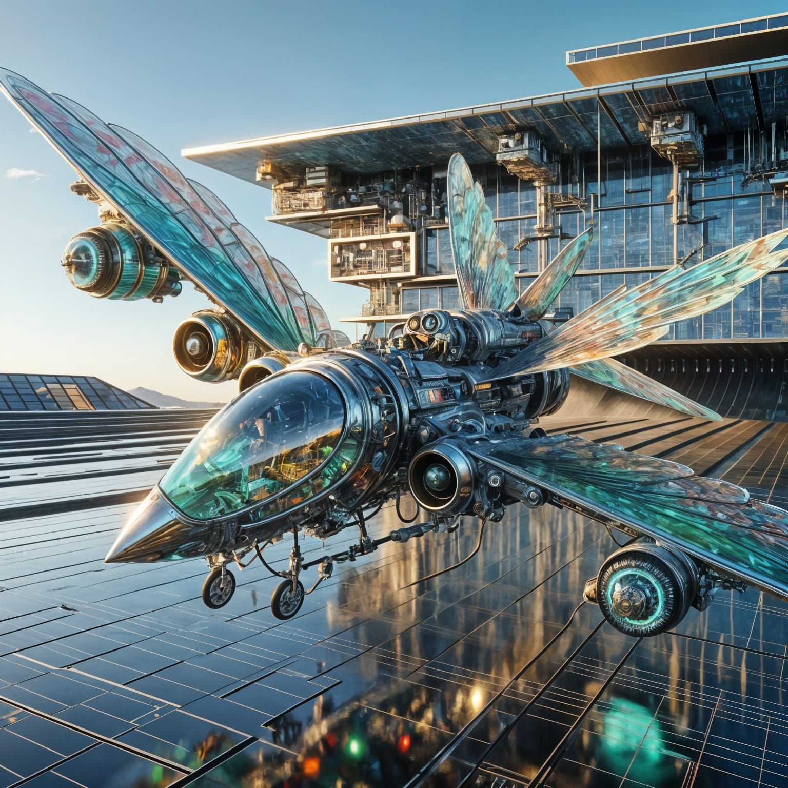 Abstract Blended Colors and Textures