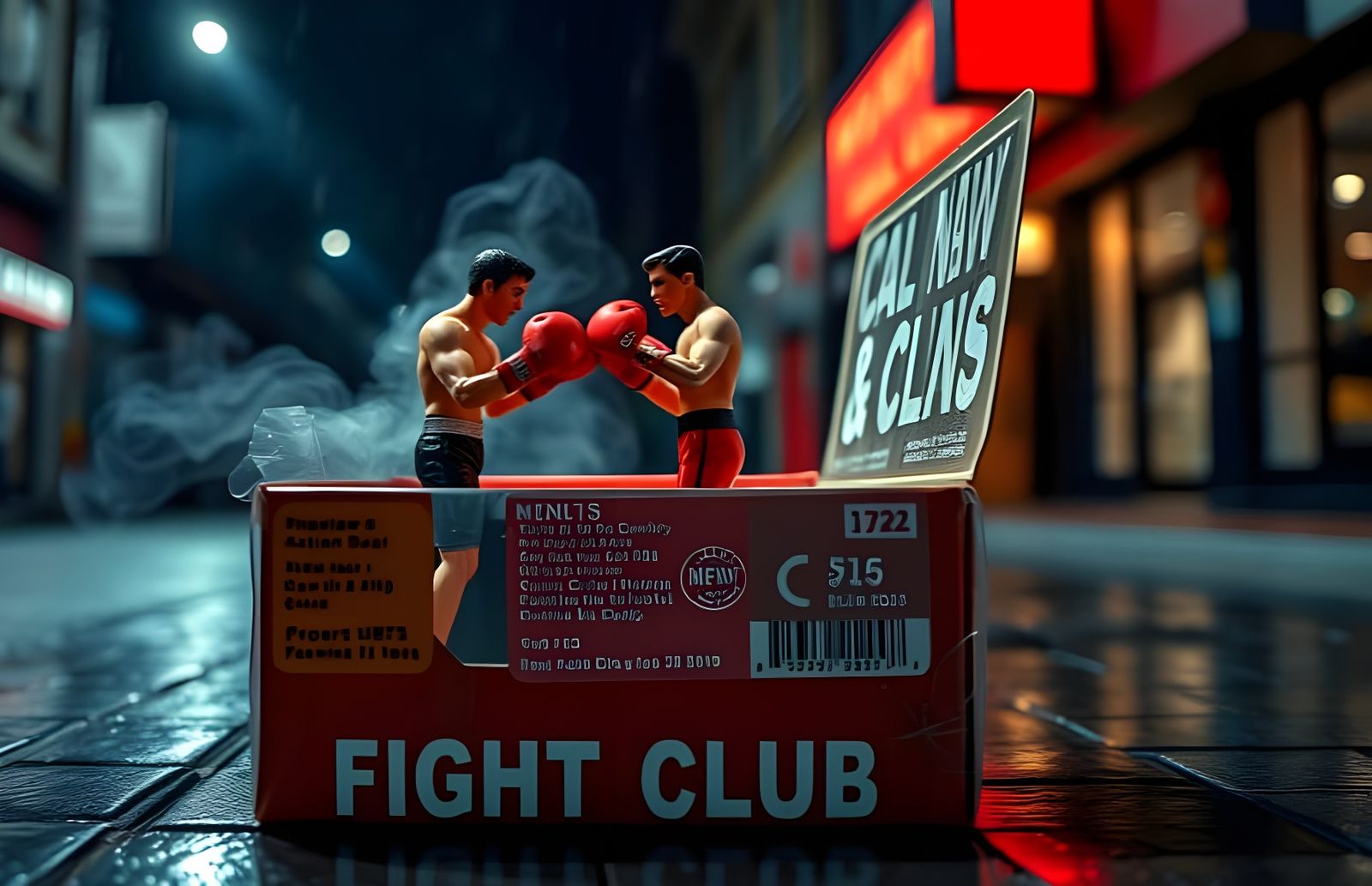 Boxing Action Figures