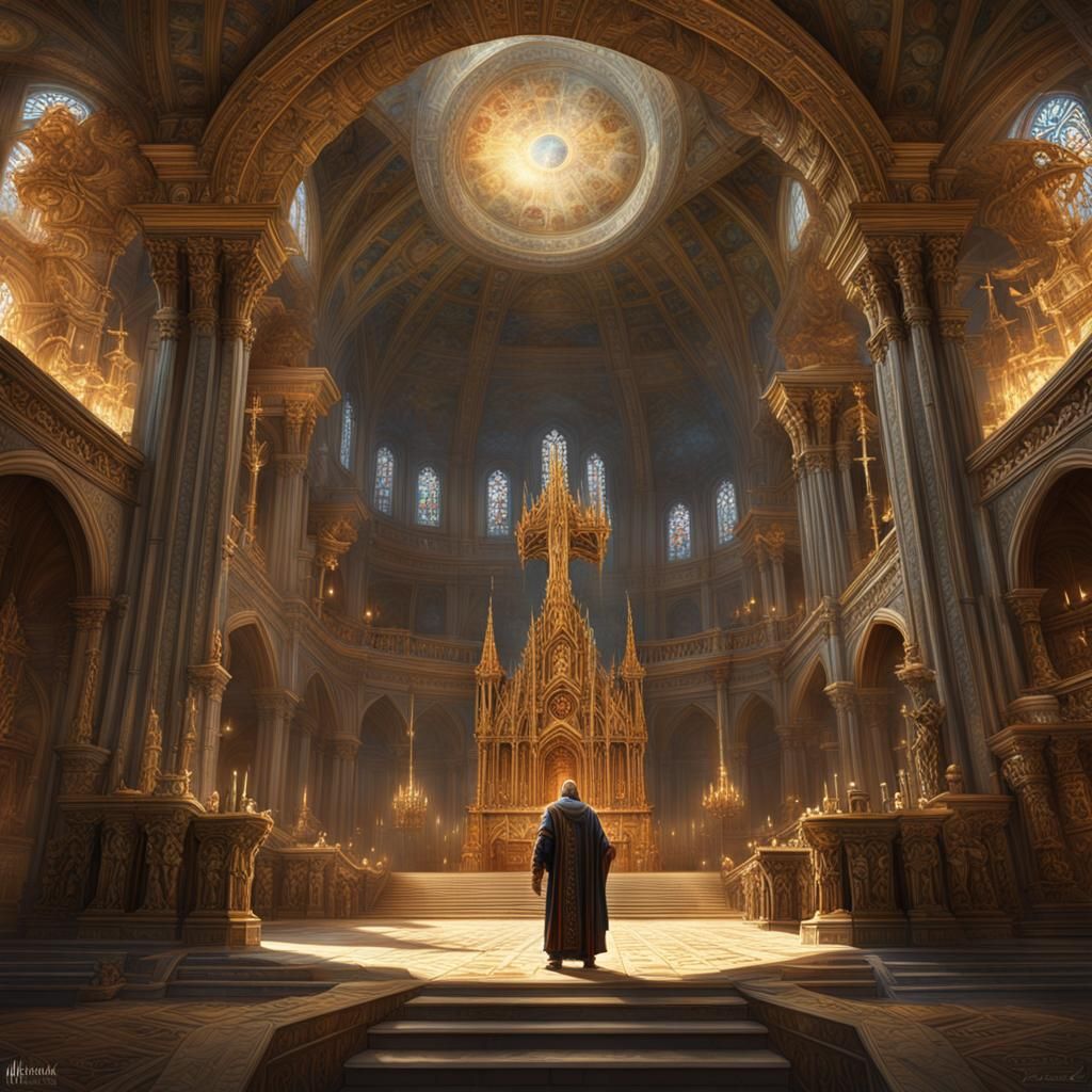 Dynamic Sword of Spirit, Art Nouveau Style