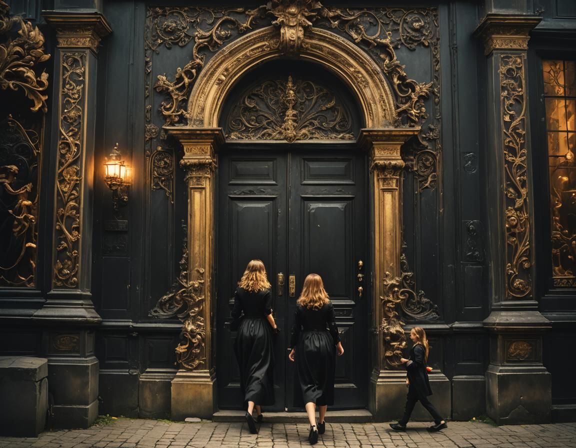 Surreal Baroque Nightmare with Dramatic Lighting