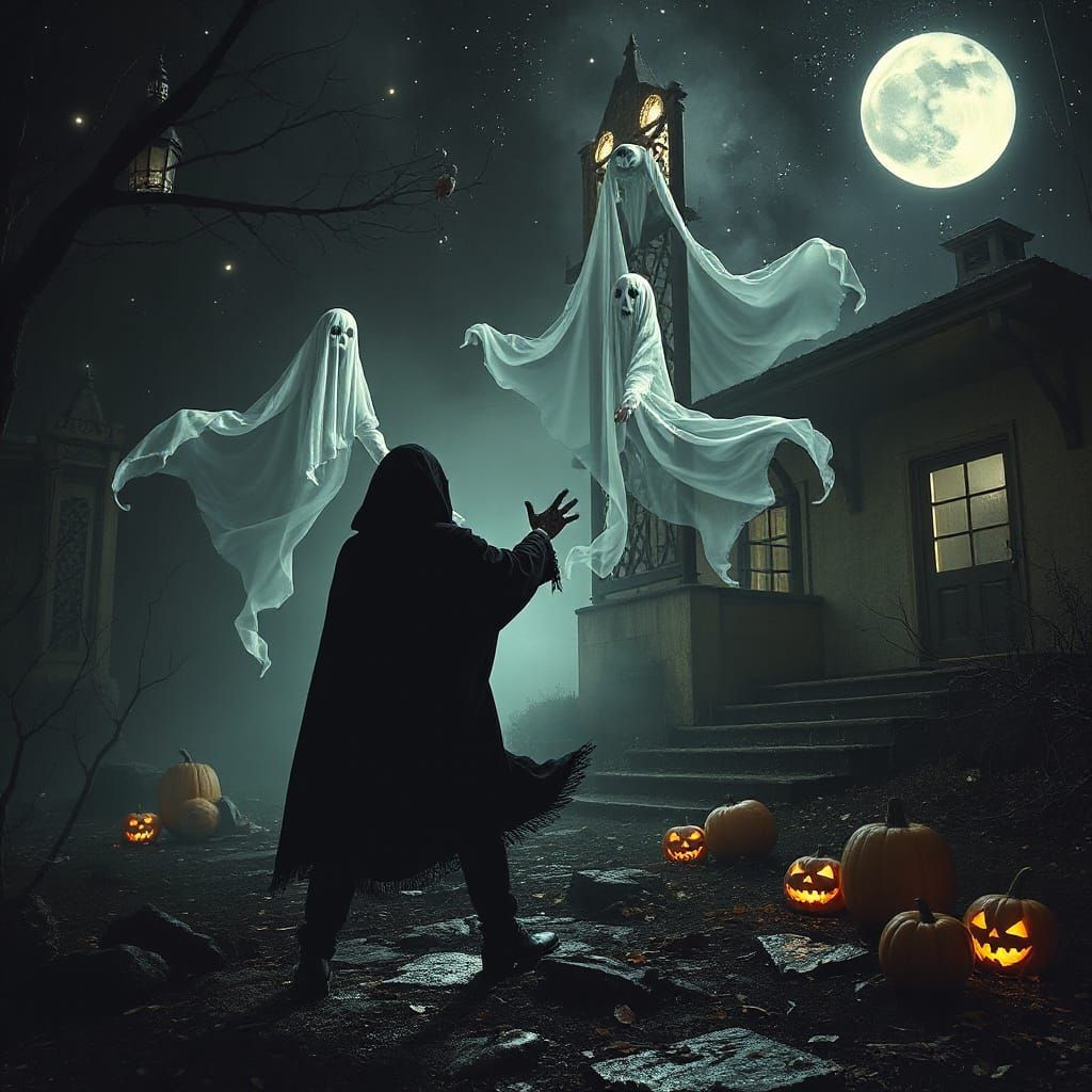 Ghostly Nightwish Era Universe With Papa Emeritus Watching