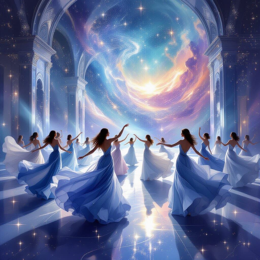 Celestial Ballroom: A Dance Among the Stars