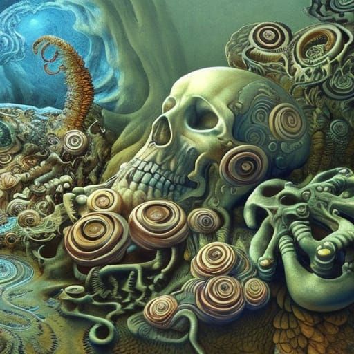 Psychedelic Zombie Wonderland: Morbid Curiosity in Art