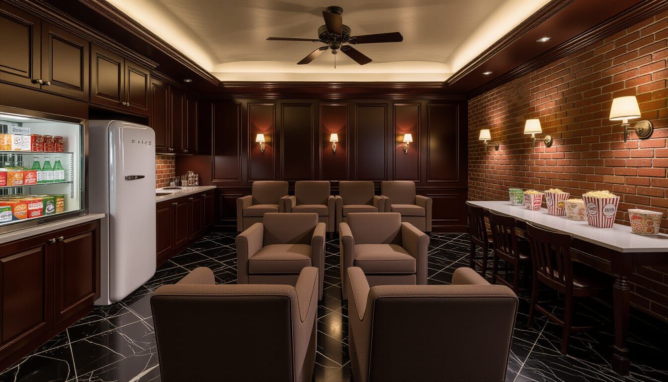 Victorian Movie Room Concept Art