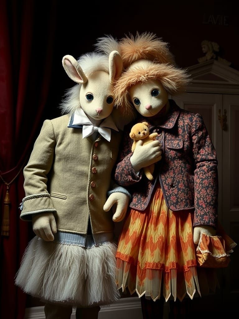 Surreal Costumes Inspired by Lynch, Waters, and Tati