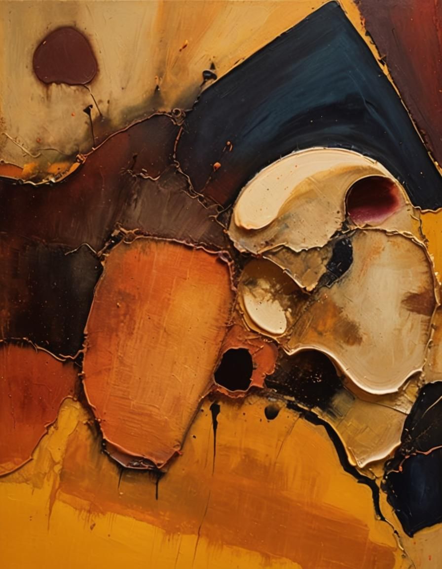 Abstract Expressionism: A Dance of Shapes