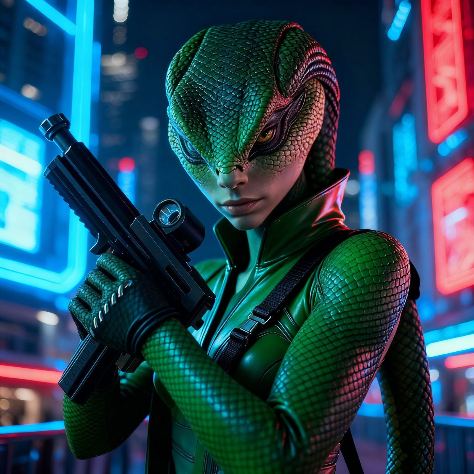 Secret Agent Viper: Snake Powers, Hyperrealistic