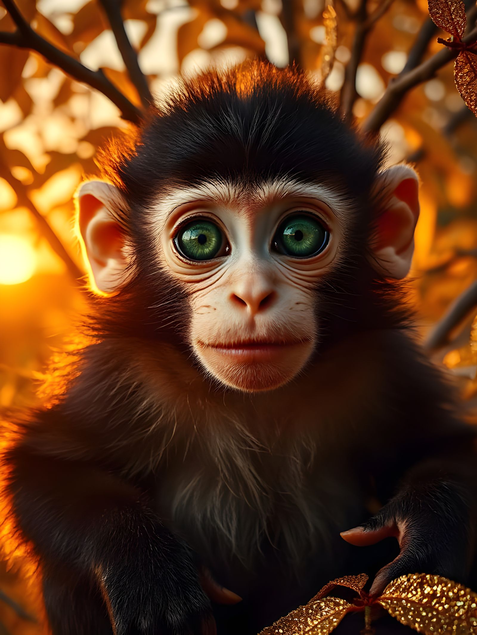 Green Eyes and Glittering Sunlight 💚⭐️