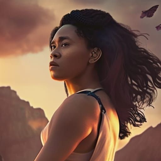 Brave strong woman with self-respect& The courage to stand up for herself& confident vibes& empowerment vibes& women’s r...