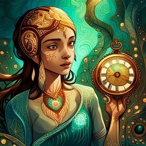 Beautiful Portrait Generated by AI