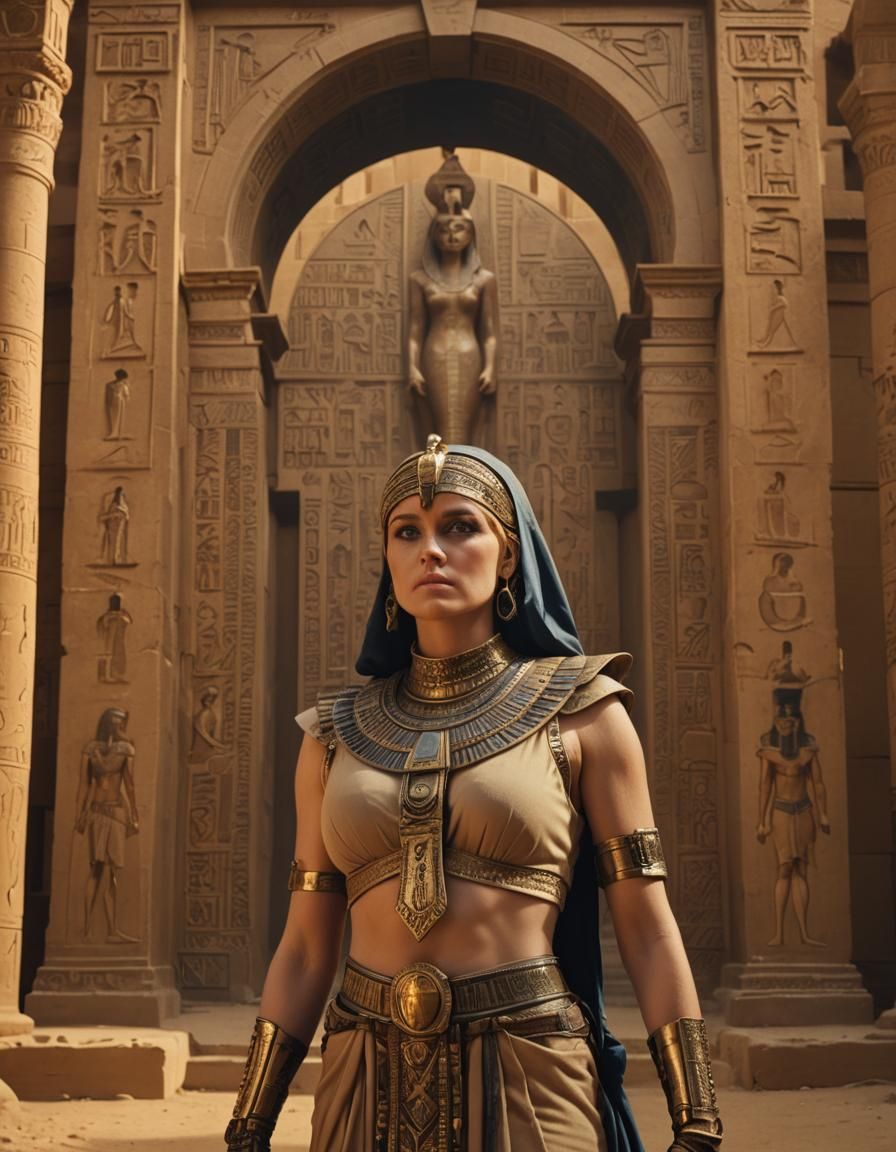 Egyptian Goddess: Cinematic Portrait in Unreal Engine 5