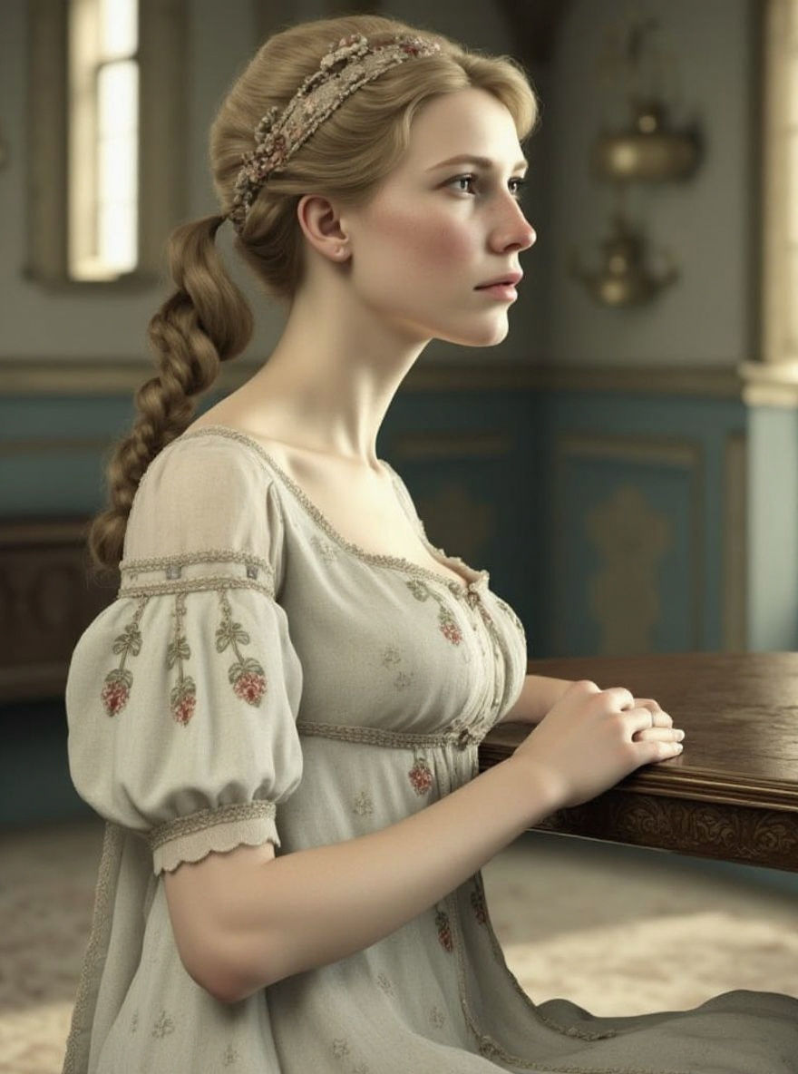 Georgian Stagecoach at Coaching Inn, Regency Era