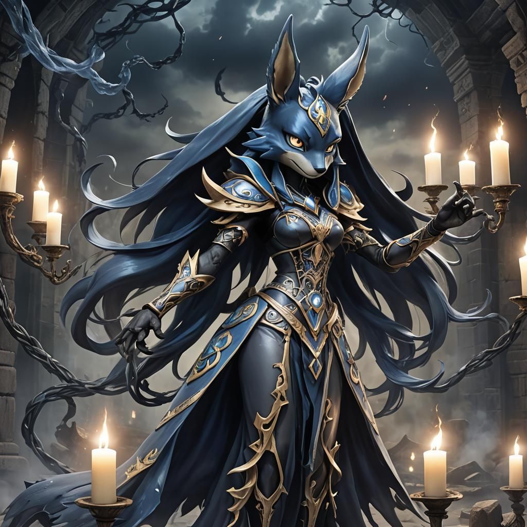 Ethereal Porcelain Princess in Dark Fantasy Landscape