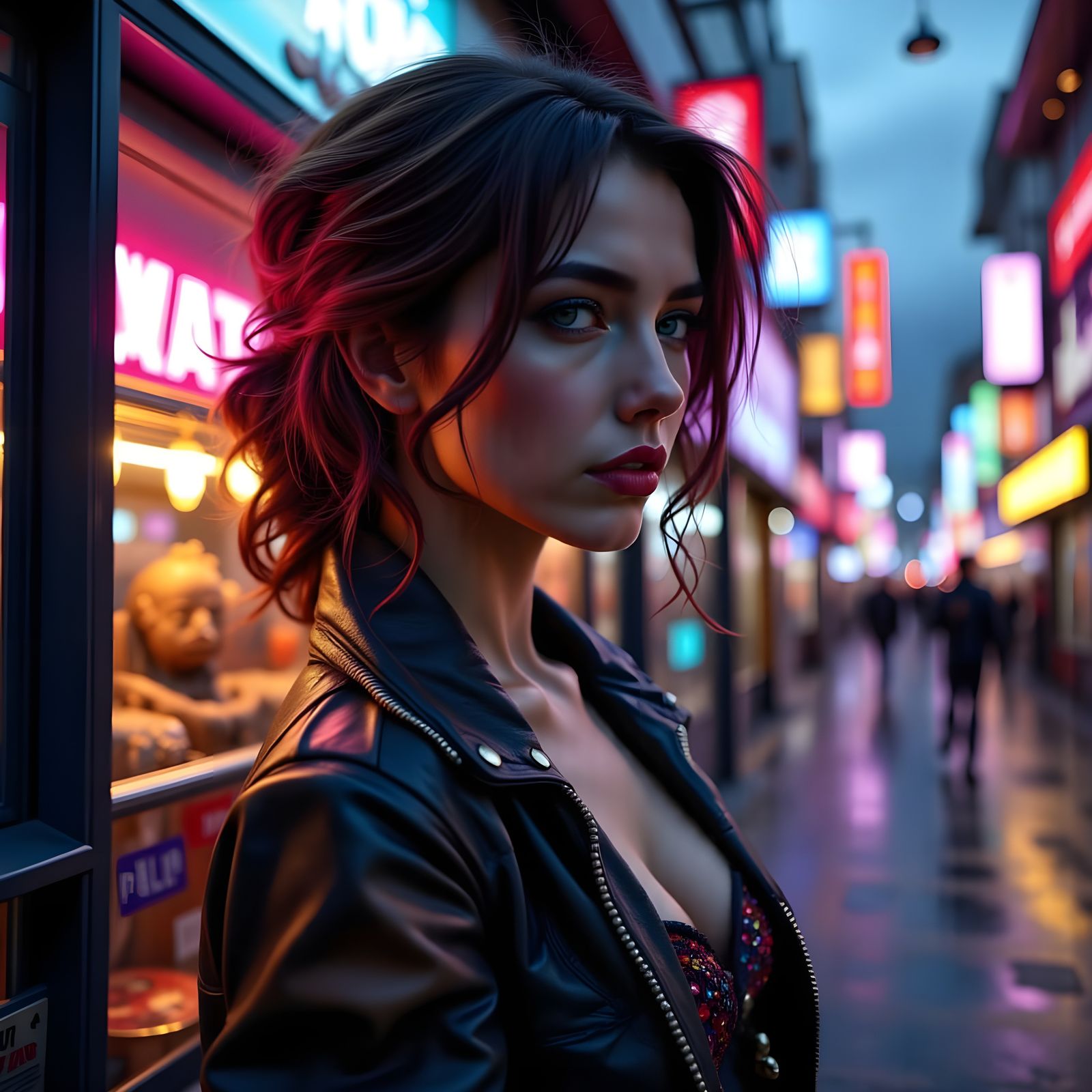 Sultry Women in Hyperrealistic Portraiture