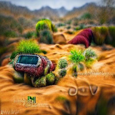 Living in the Desert, incredible composition, amazing depth,...
