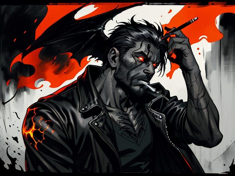 Lucifer's Descent into Darkness