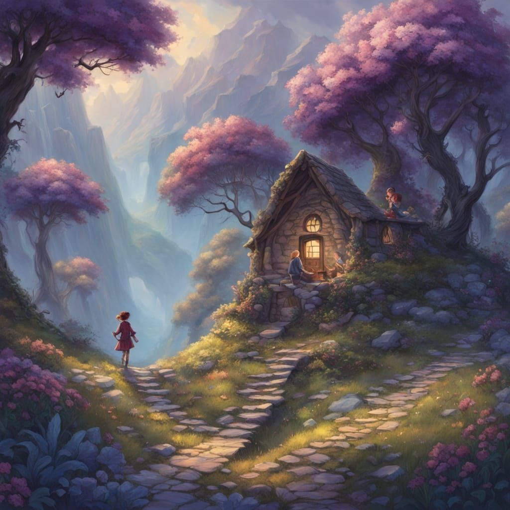 Young Adventurers Slide into Whimsical Wonderland