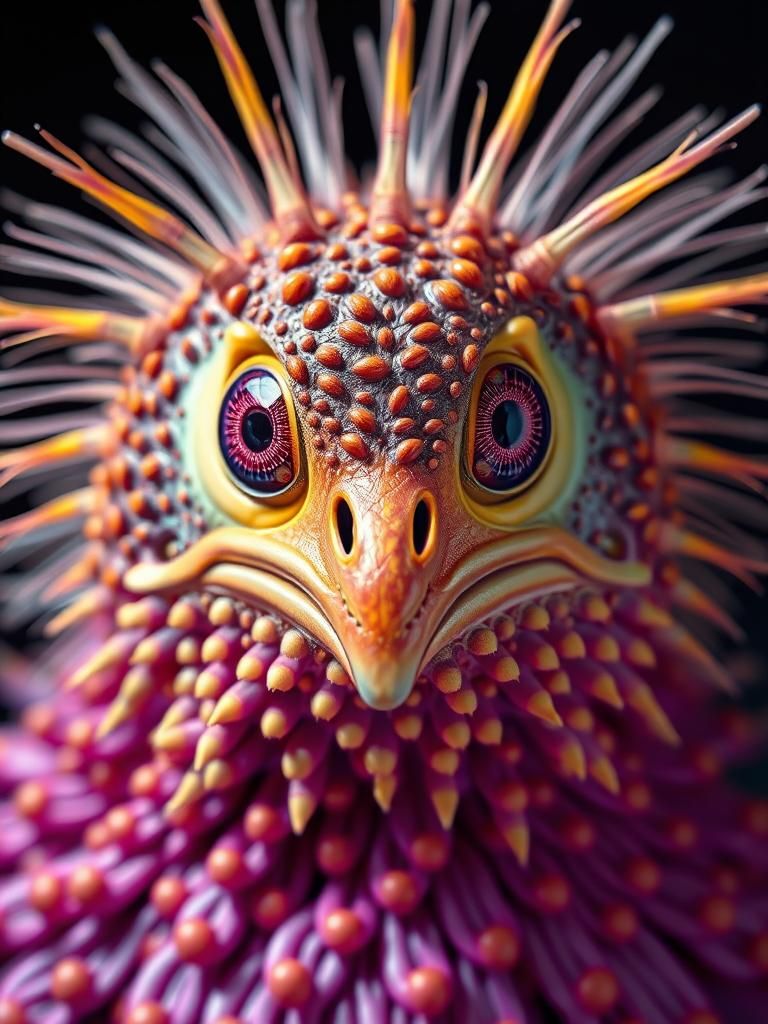 Quilliedpunk Diasthmus in Xanthous Colorway