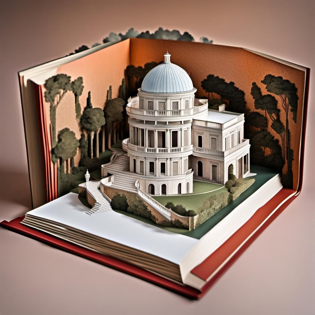 Reggia di Caserta: Papercraft Pop-Up Book