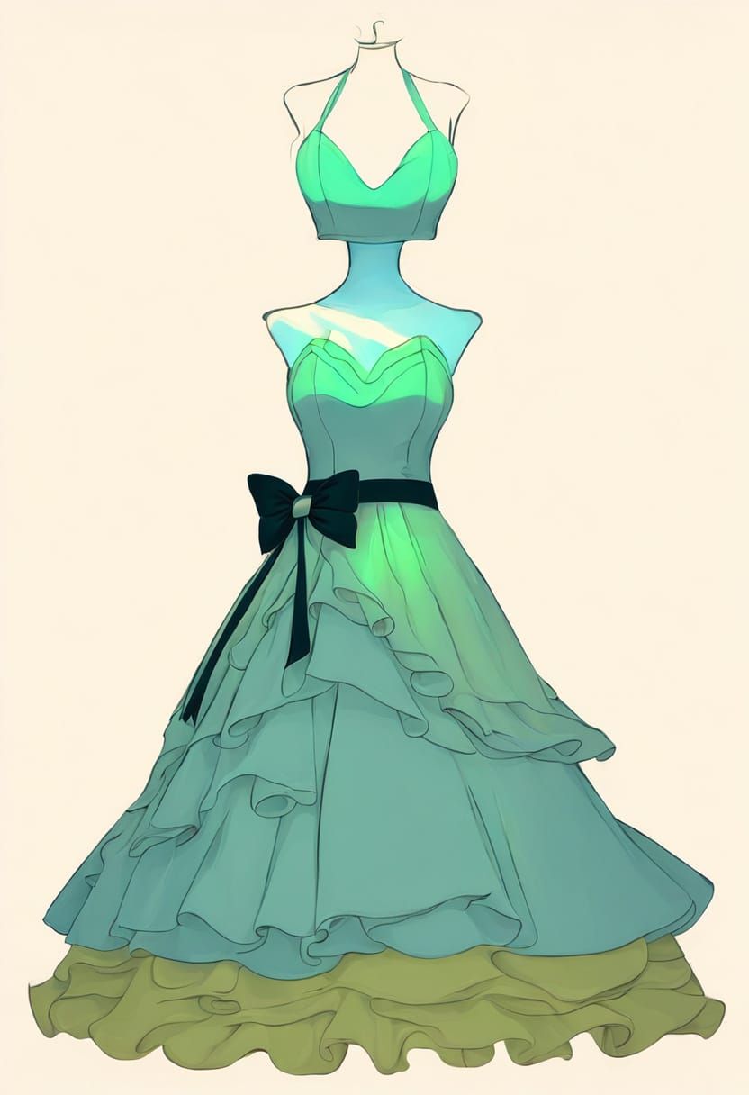 AI Generated Image of a Dress