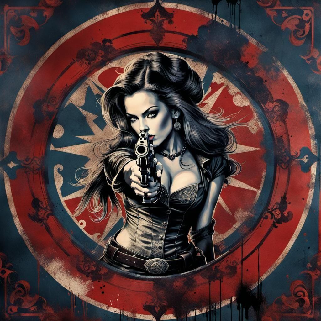 Kiss, kiss, bang, bang!