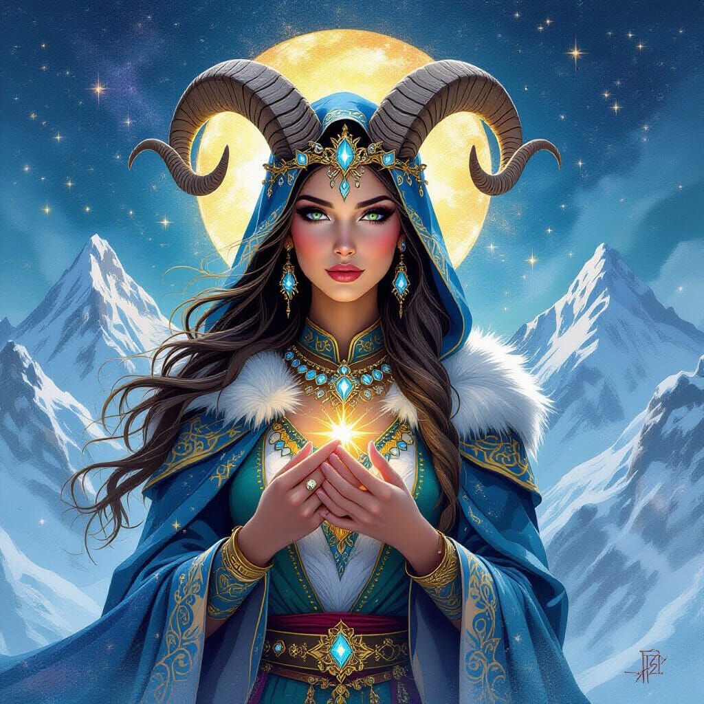 Capricorn Tarot Guardian of Mountains and Stars