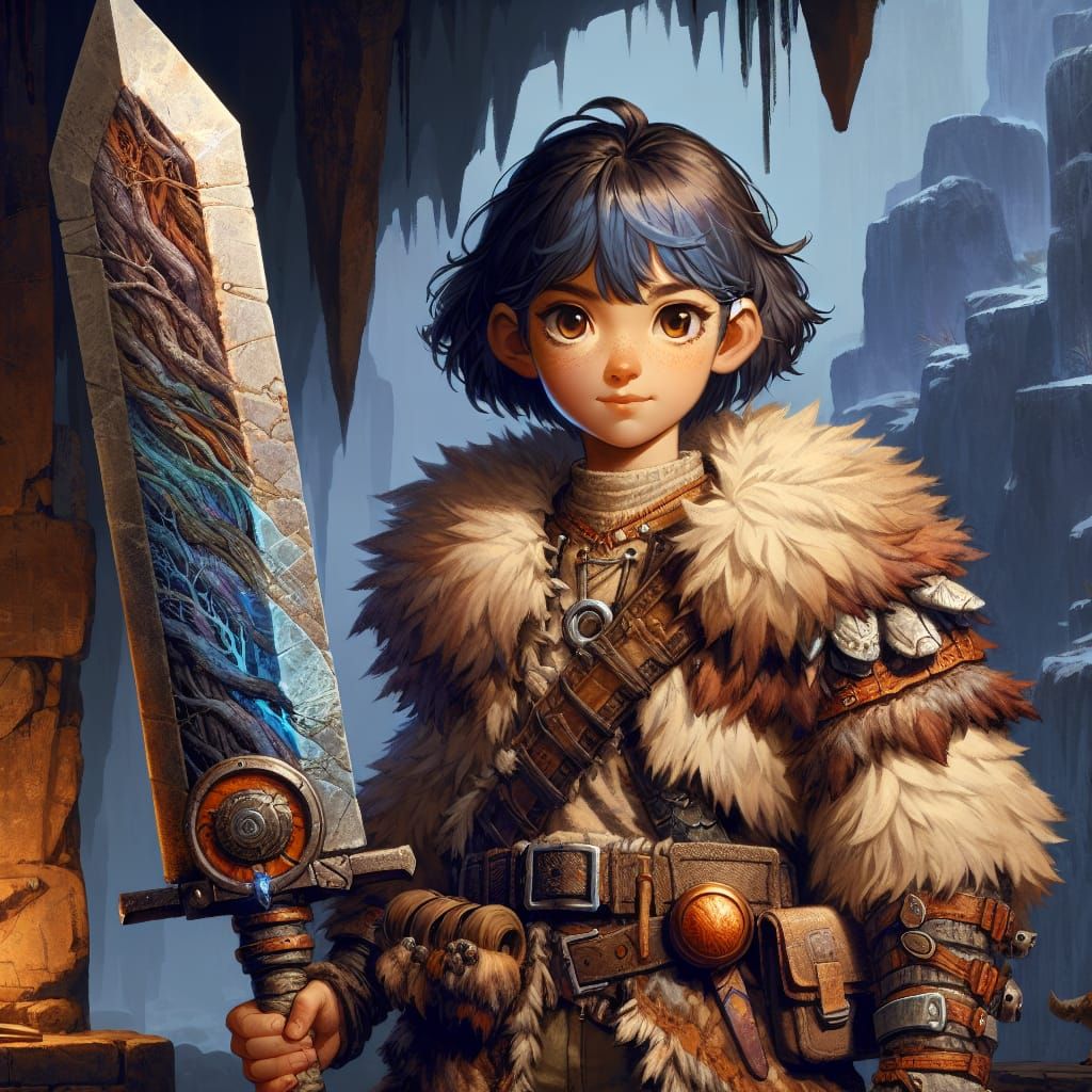 Young Barbarian on a Solo Adventure
