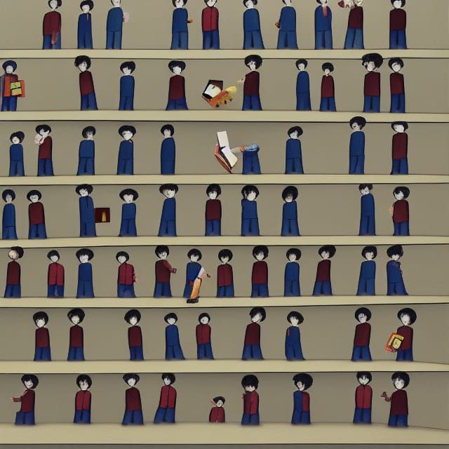 Surreal School as Prison Image