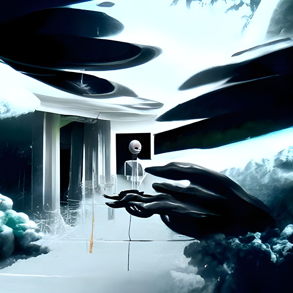 Surreal Horror: Space and Time by Godmachine