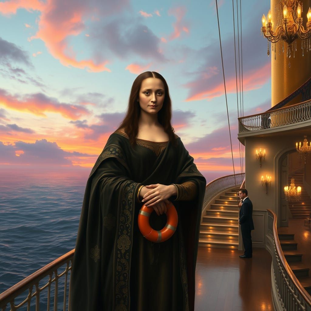 Mona Lisa at the RMS Titanic: A Renaissance Lady in a Tragic...