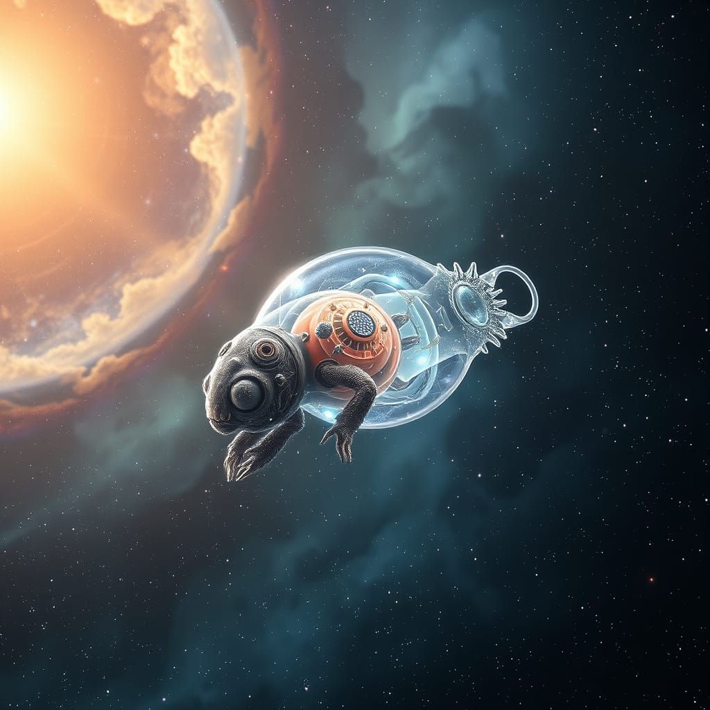 Silicon Embryo in Cosmic Starlight