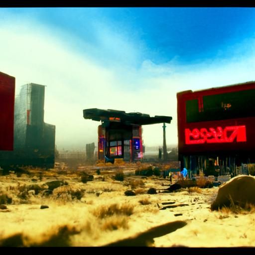 Biscuits in Cyberpunk Wasteland: Neon Future