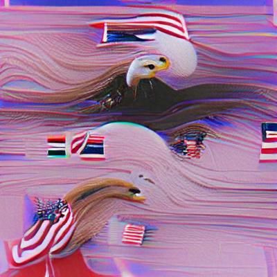 Abstract AI Image of the USA