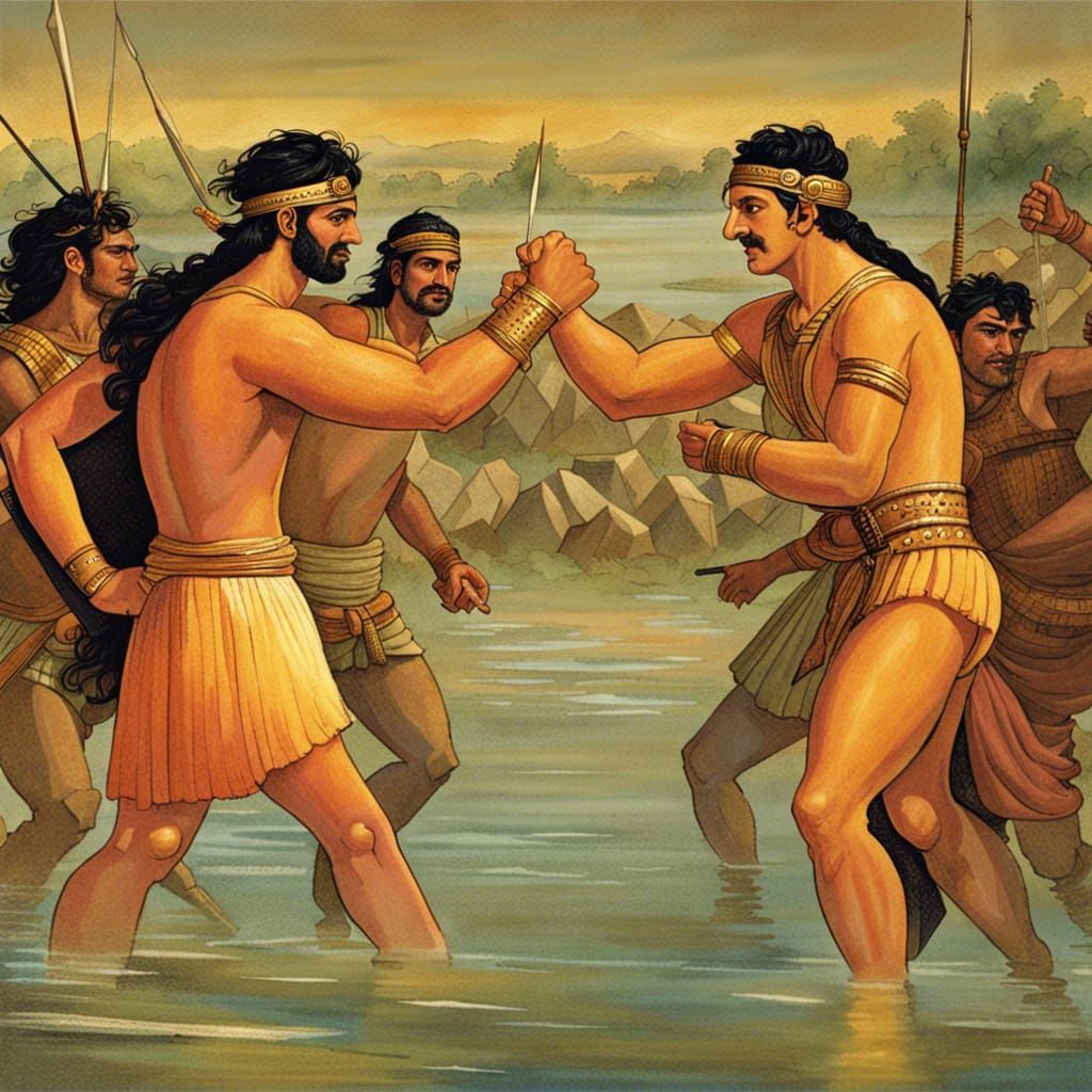 Alexander and Raja Porus: A Decisive Fight