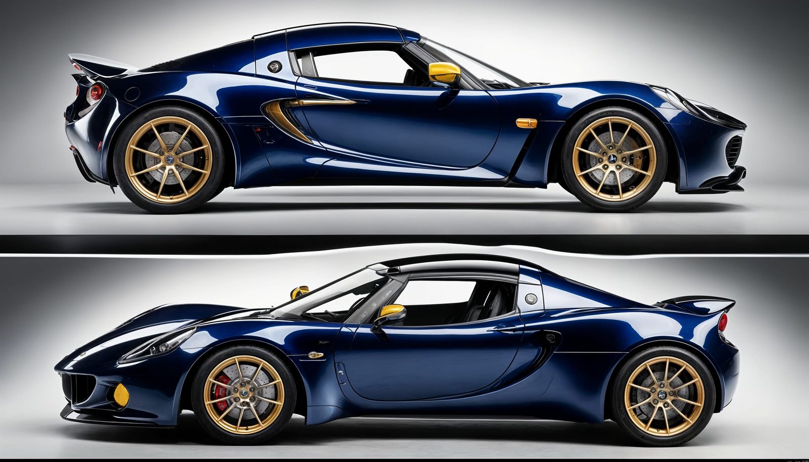 Hyperrealistic Lotus Elise Close-Up in 8k