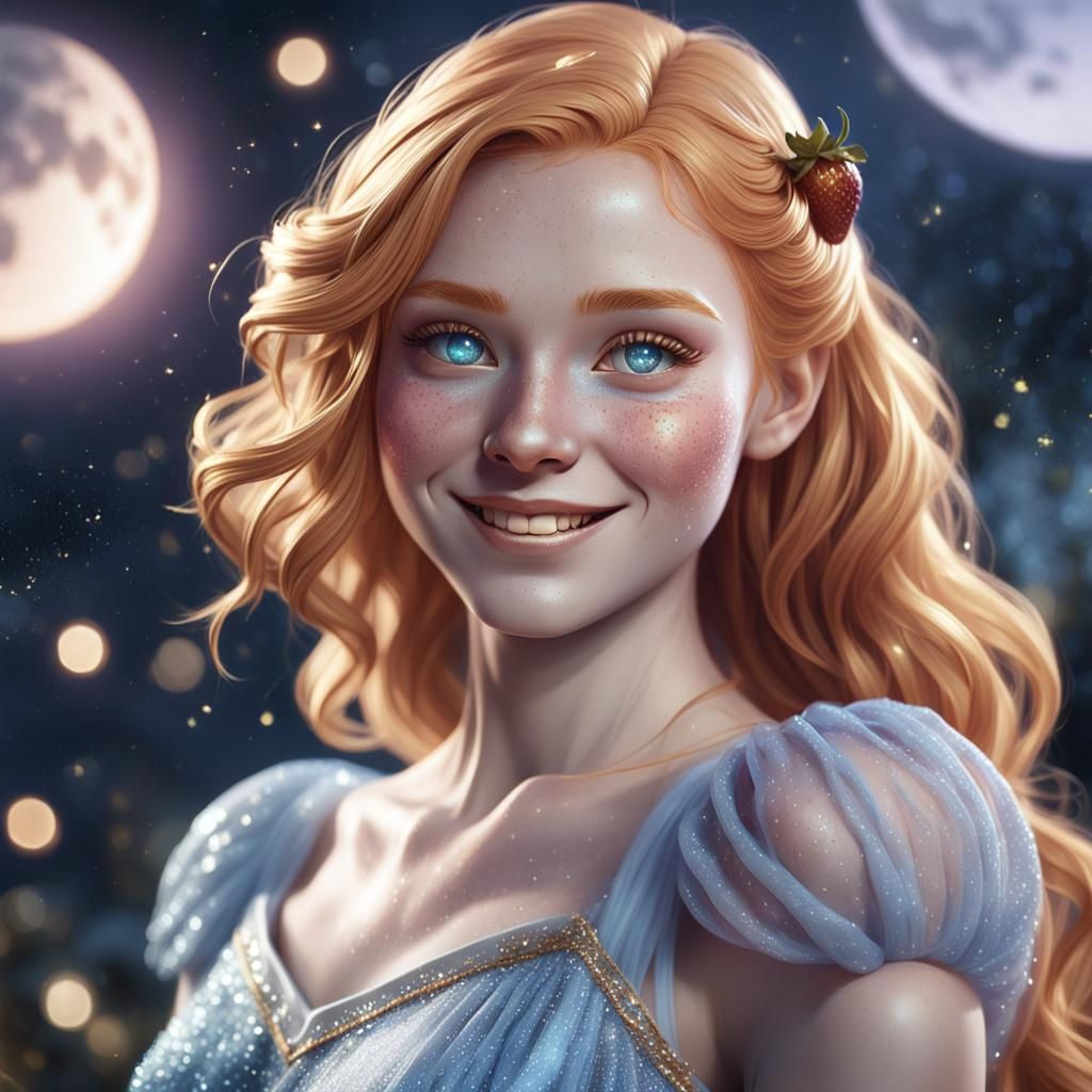 Sparkling Fairy Godmother Portrait in Unreal Engine 5