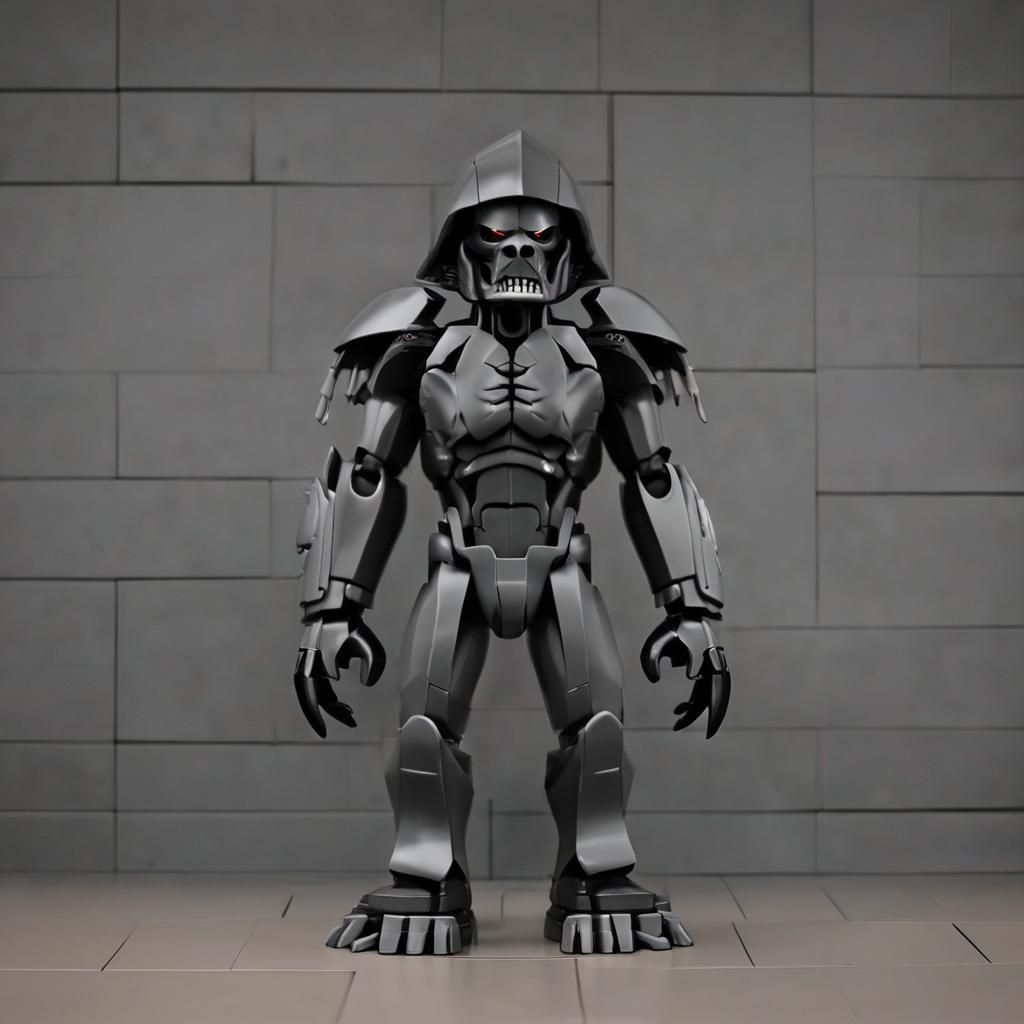 Grimdark World Reimagined in LEGO Style