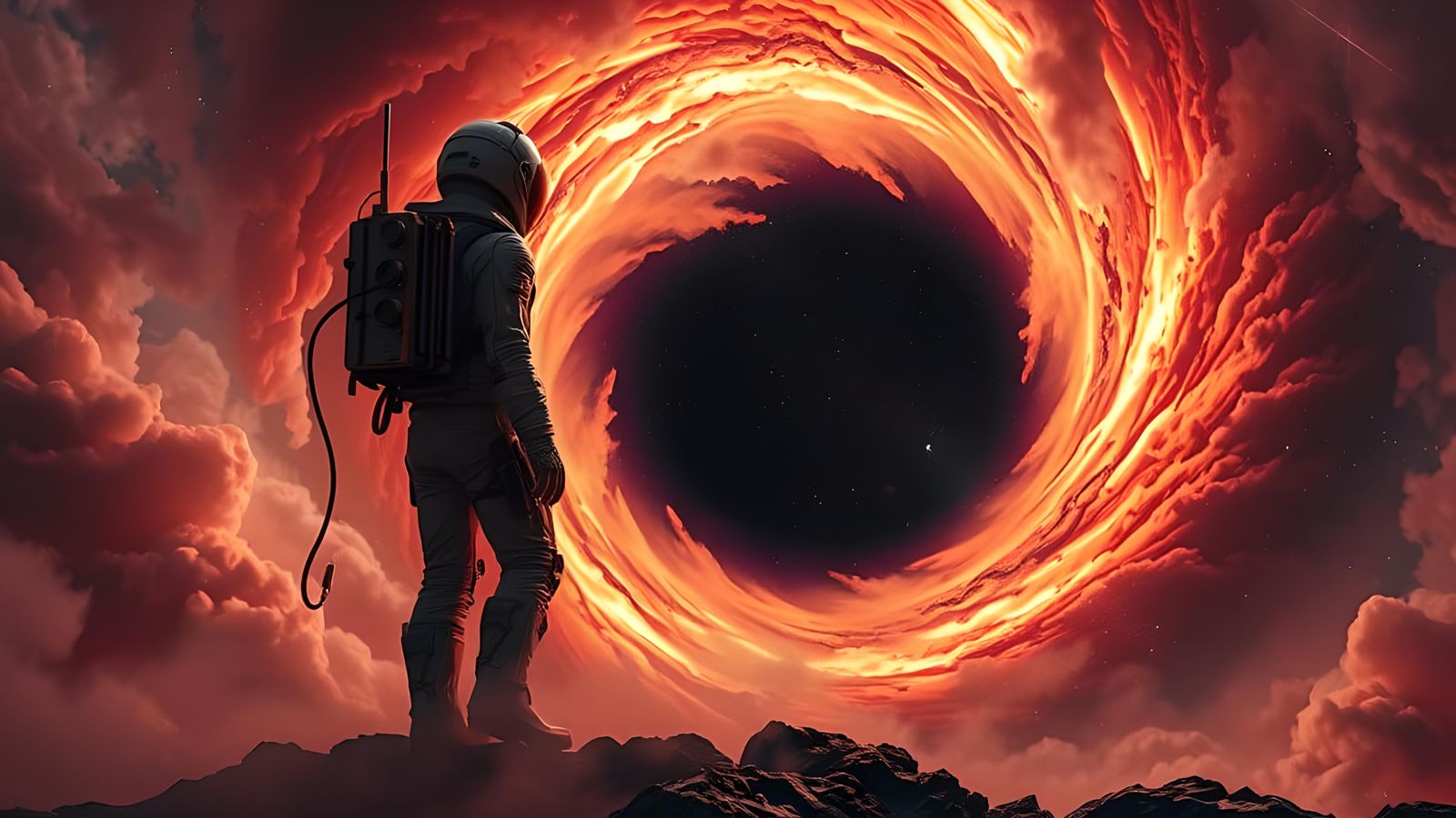 Cosmic Figure at Black Hole Edge