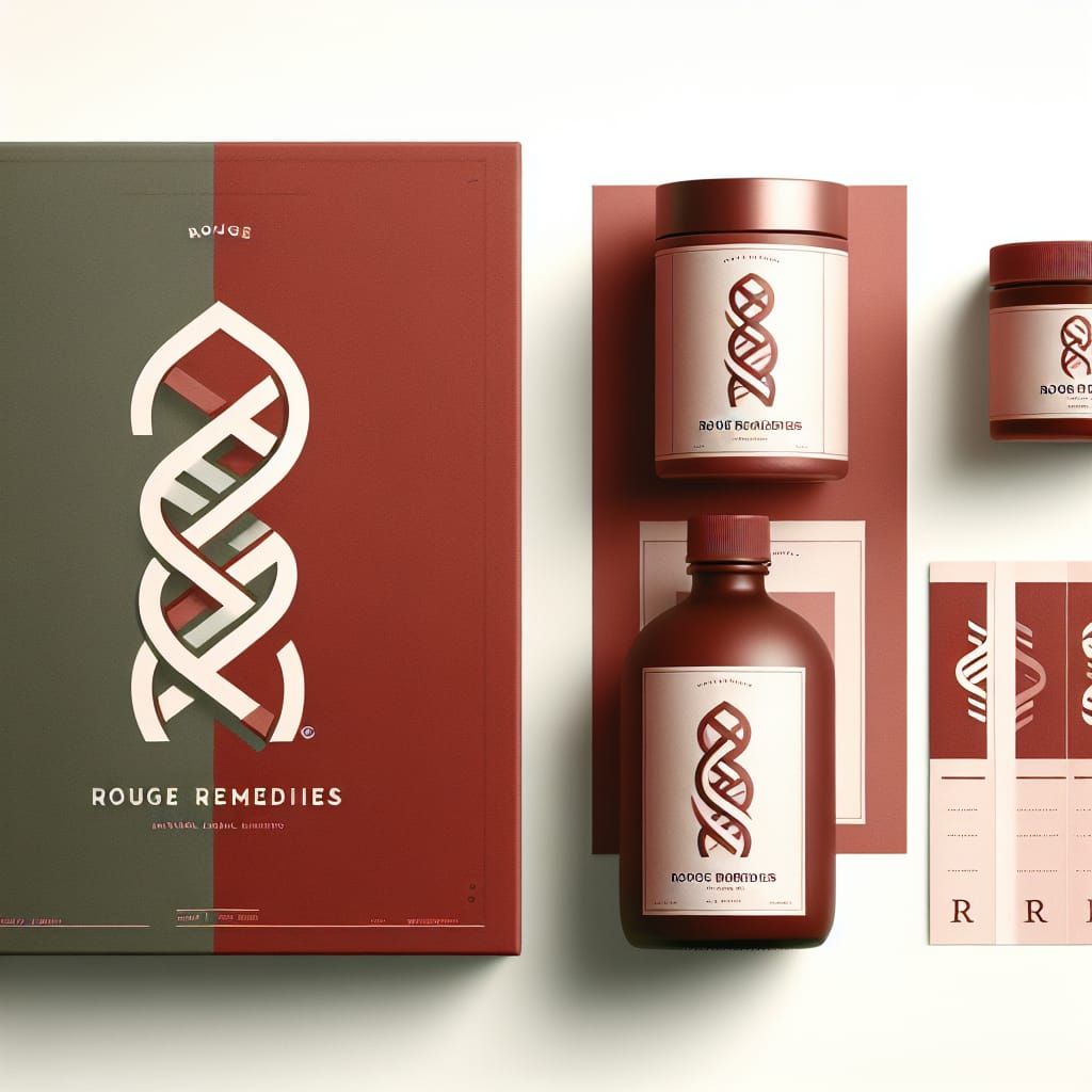Rouge Remedies Brand Design Concept
