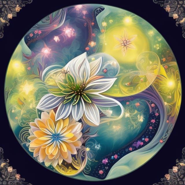 Art Nouveau Peace on Earth by Mucha