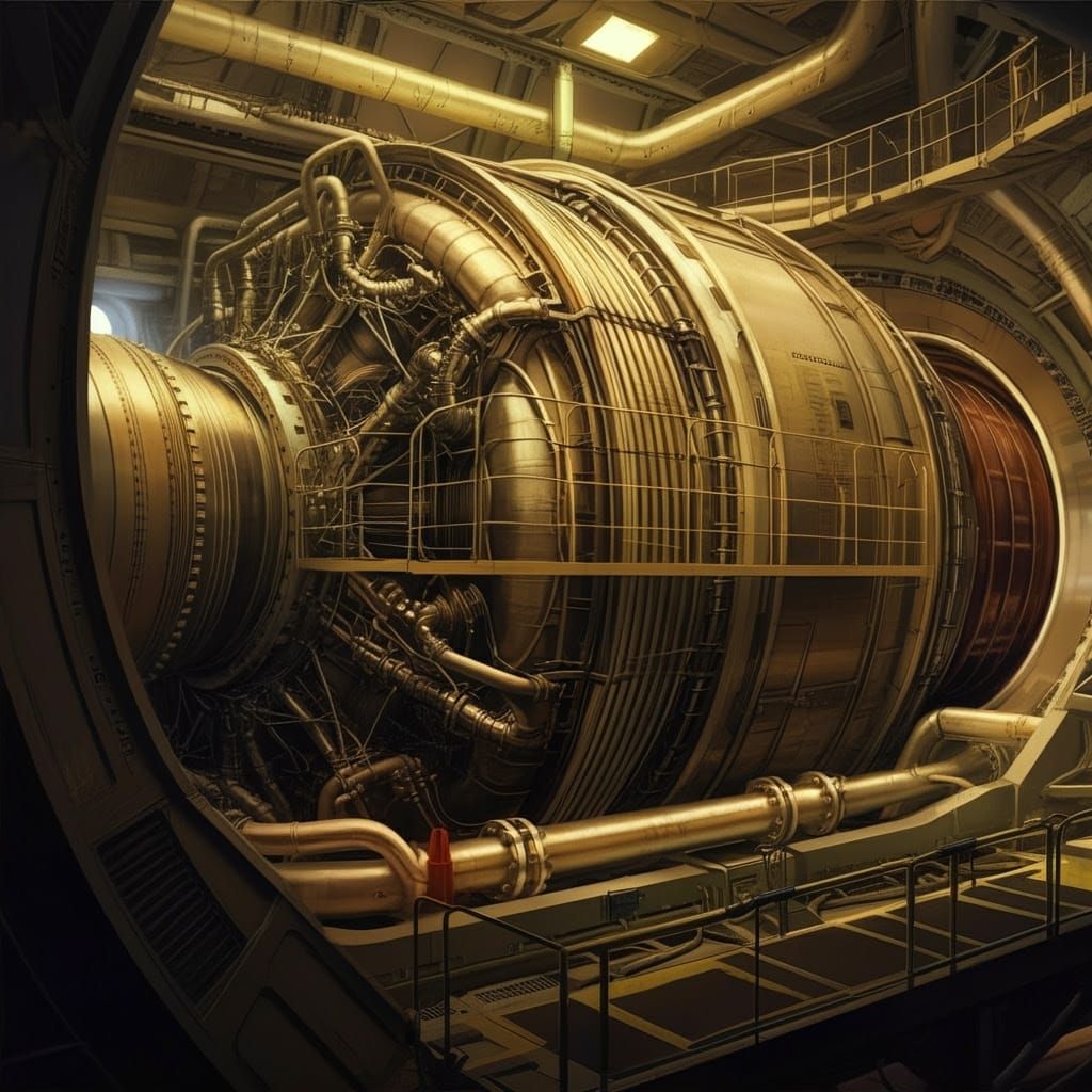 the main engine