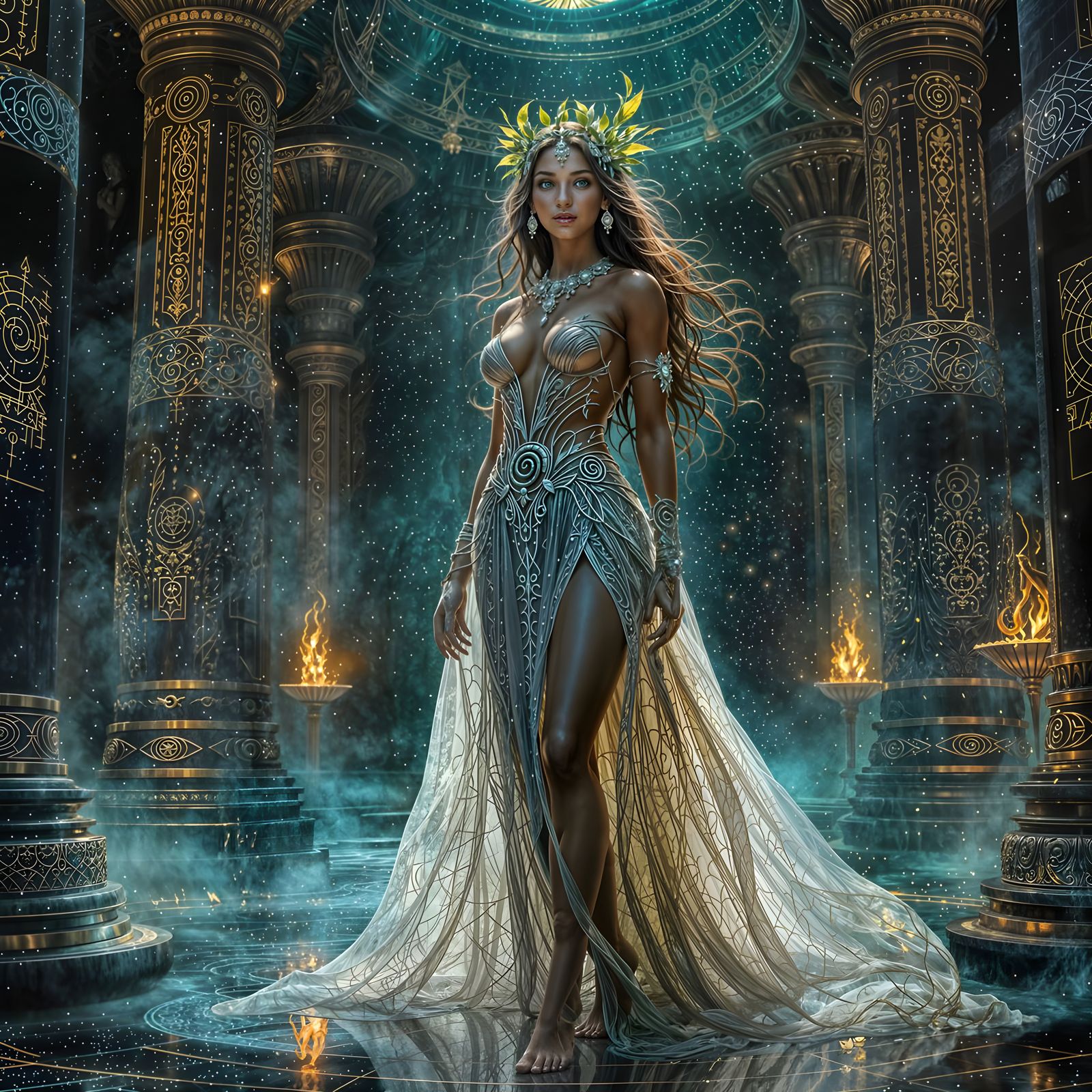 Khthonia Ascendant: Mistress of the Obsidian Temple