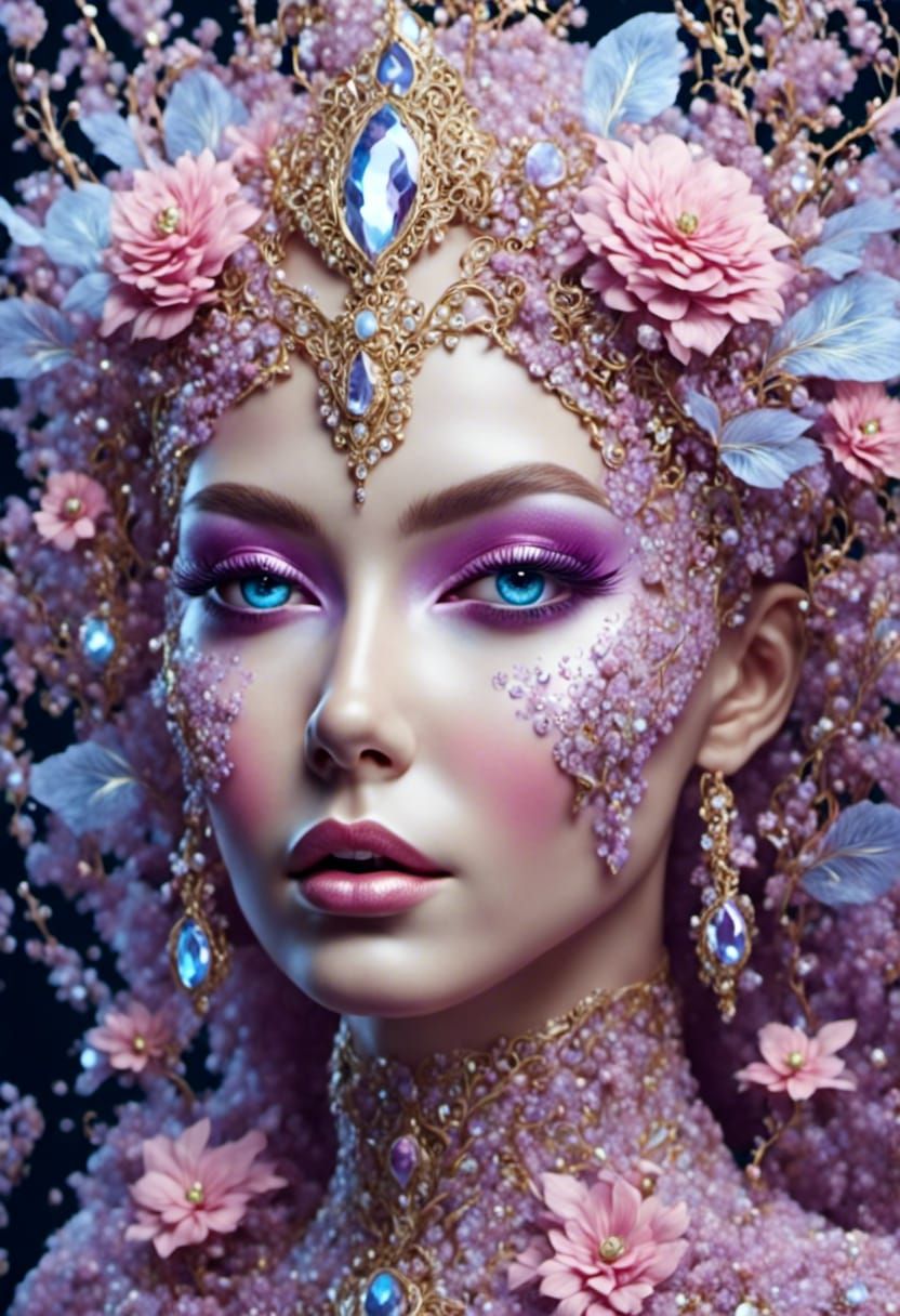 Pastel Flower Goddess