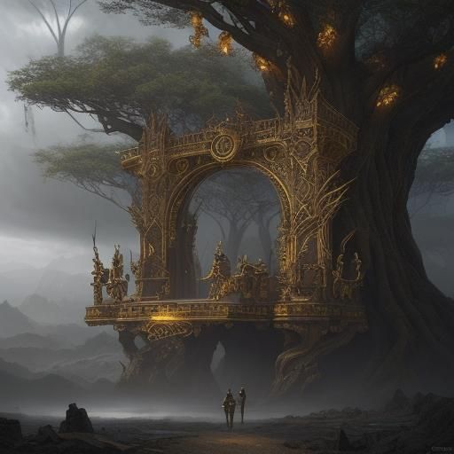Deep forest gate