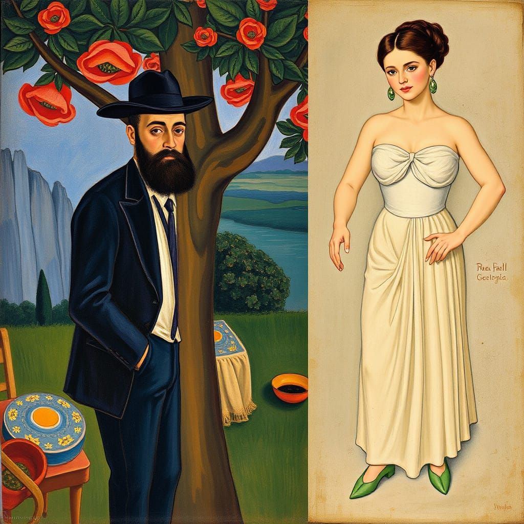 Synthetic Masterpiece in Post-Impressionist Style