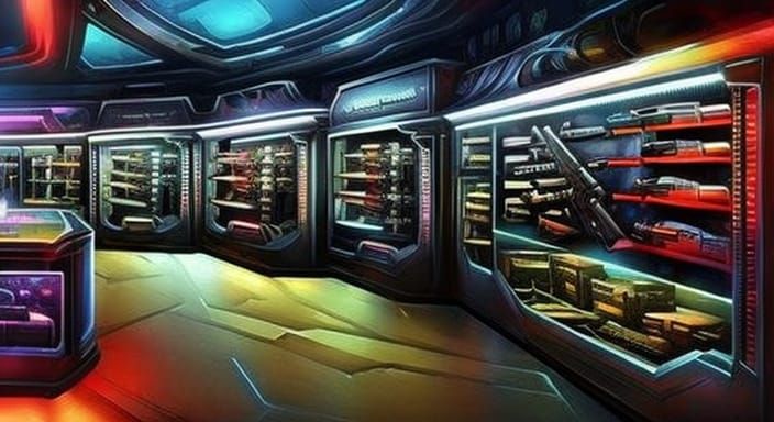 Sci Fi Weapon Store