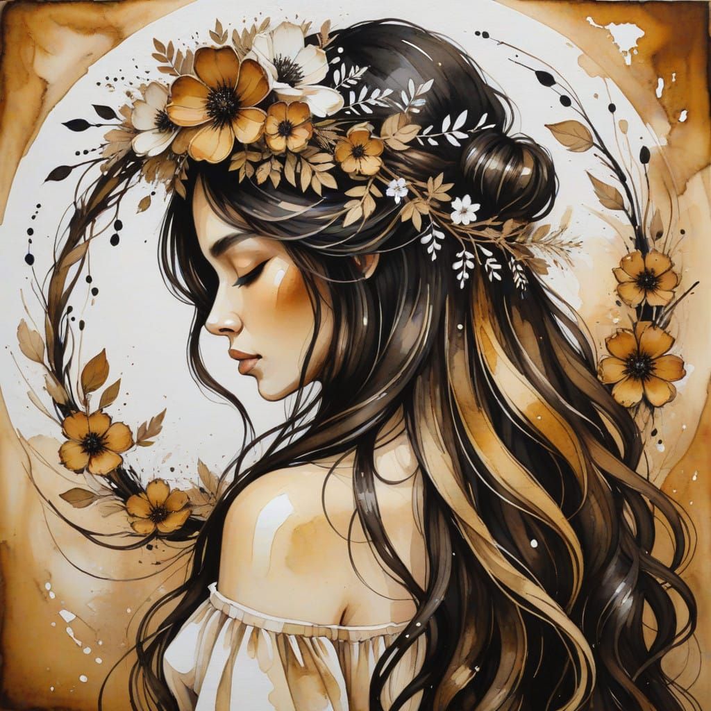 Flowery is the crown